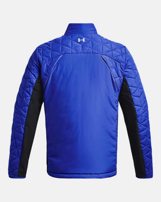 Men's UA Storm ColdGear® Reactor Golf Hybrid Jacket, Blue, pdpMainDesktop image number 8
